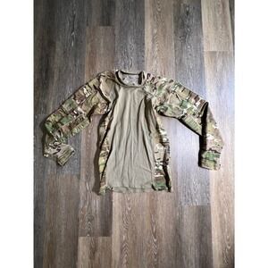 US Army Combat Shirt Mens Medium Multicam OCP Excellent Flame Resistant Tactical